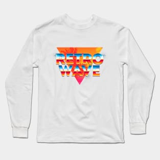 Retro wave Long Sleeve T-Shirt